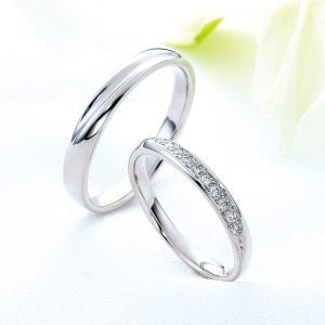 結婚指輪グラス